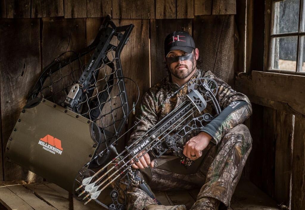 Millennium Treestands M60U Ultralite Hang On Stand, Black (M-060-SL)