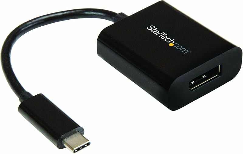 Adaptador USB C a DisplayPort - 4K 60Hz/8K 30Hz, Dongle DP 1.4 HBR2, Convertidor de video para monitor compacto USB-C (modo DP Alt), funciona con TB3 - Convertidor tipo C a DP (CDP2DP), 0.6"x1.5"x7.1" | Pantalla única, 7680x4320, audio de 2 canales, compatible con Thunderbolt 3, compatible con versiones anteriores de 1080p, Sin conductor, modo DP Alt, DSC