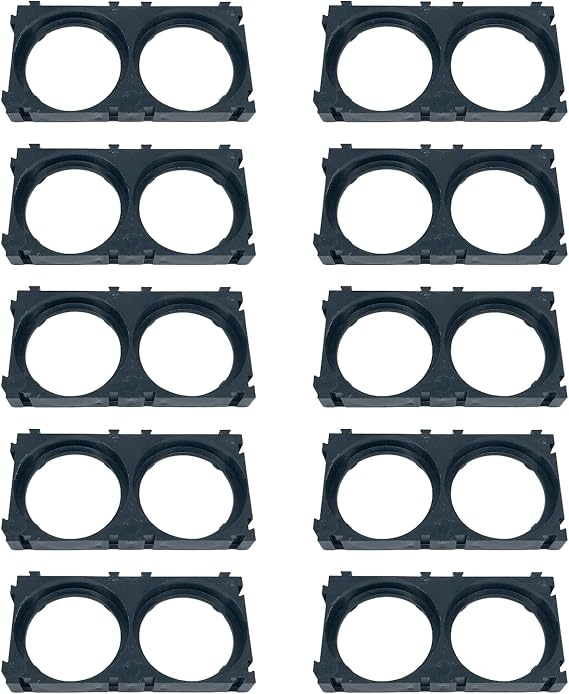 32140 Lithium Battery Holder Excellent Resistance Crack Resistant Edge Battery Holder Organizers Unique Design Battery Organizers