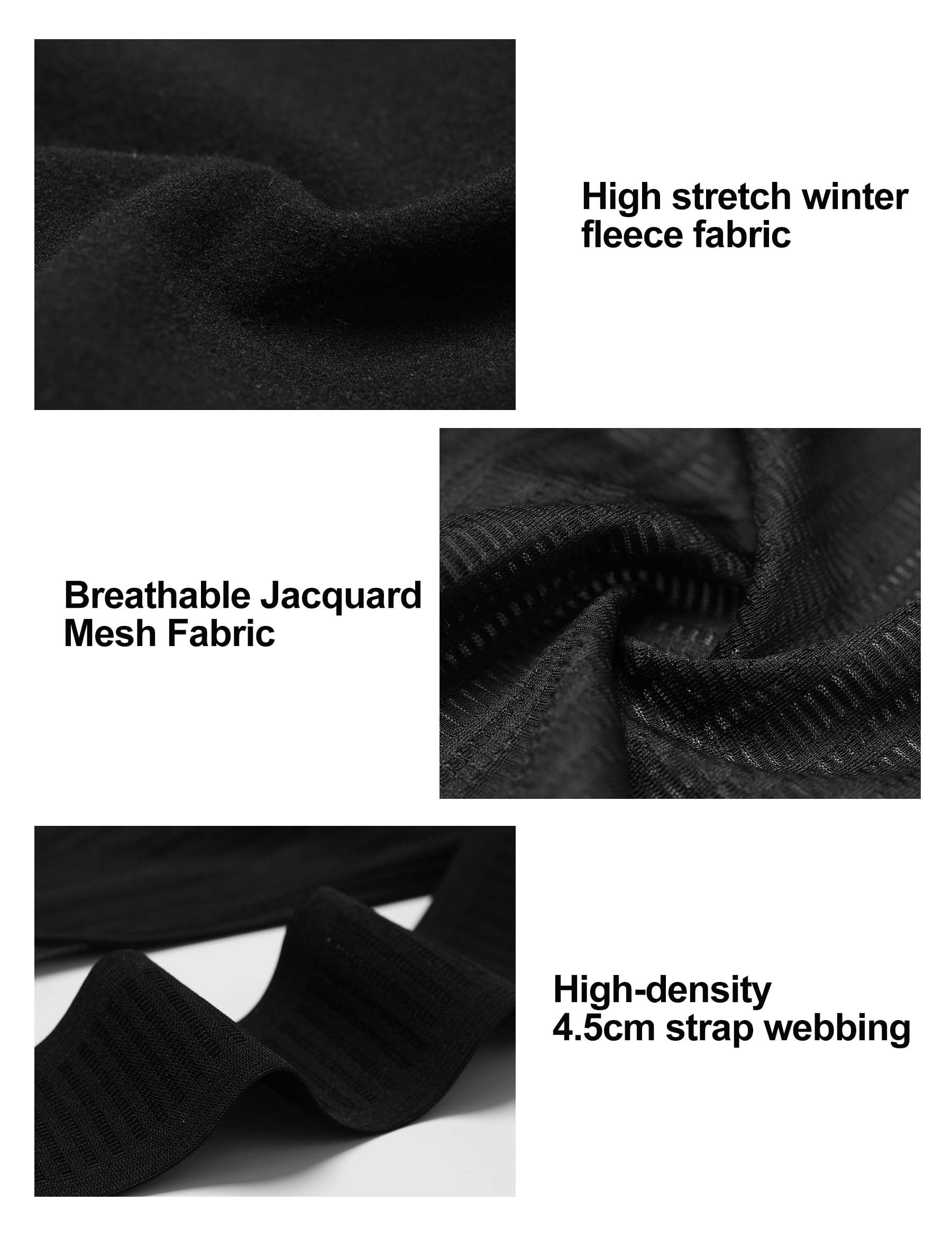 INBIKE Culotes de Ciclismo para Hombre Largo Termicos Pantalones Bicicleta Montaña MTB Inveirno Elásticos Thermal