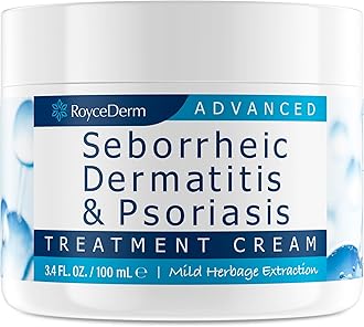 Seborrheic Dermatitis Cream, Scalp Treatment for Psoriasis, Folliculitis, Dry Scalp, Dandruff, Anti-Itch Cream for Soothing Relief