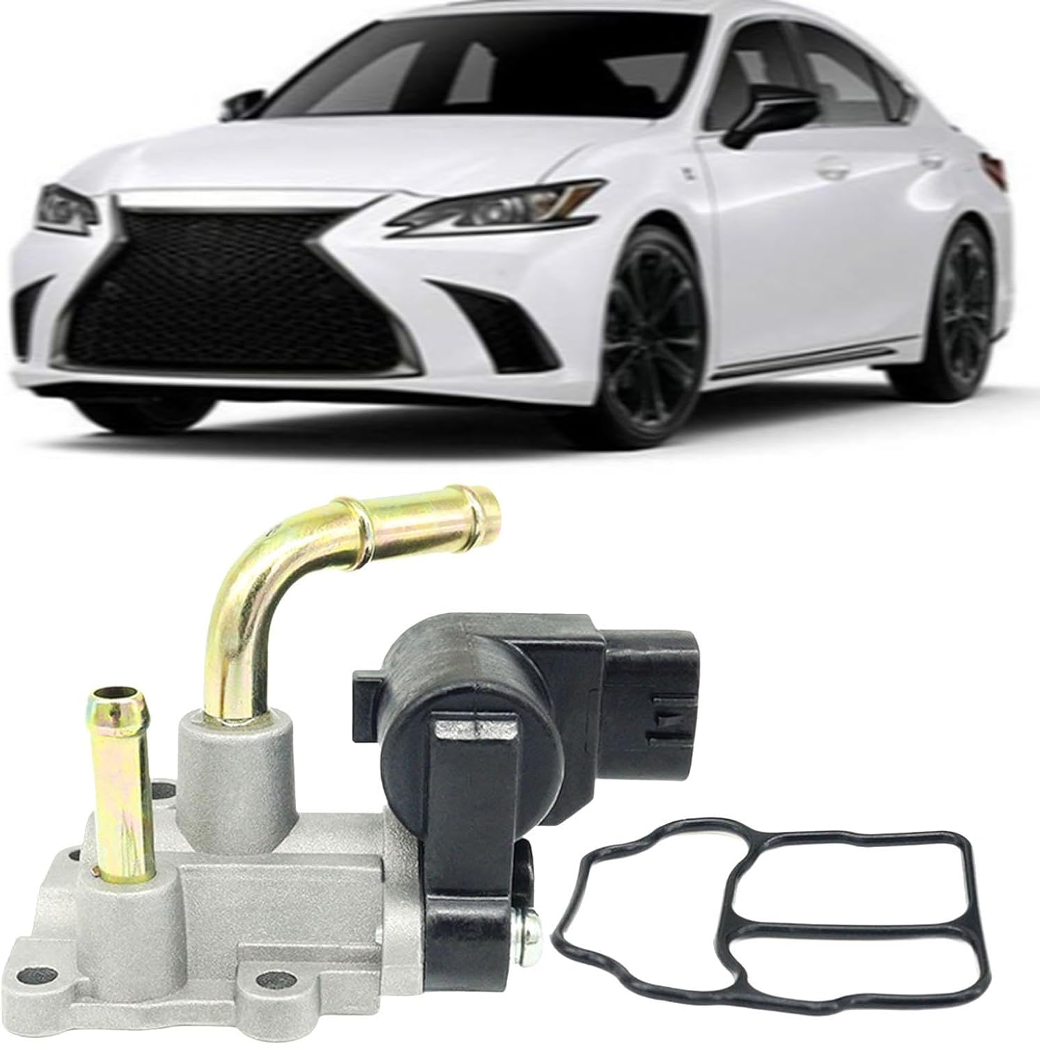 Idle air control valve Idle Air Control Valve Easy Installation Automotive Repair Parts Assembly 22650AA181 /Fit for Lexus ES300 RX300 Control Valve Stepper Motor