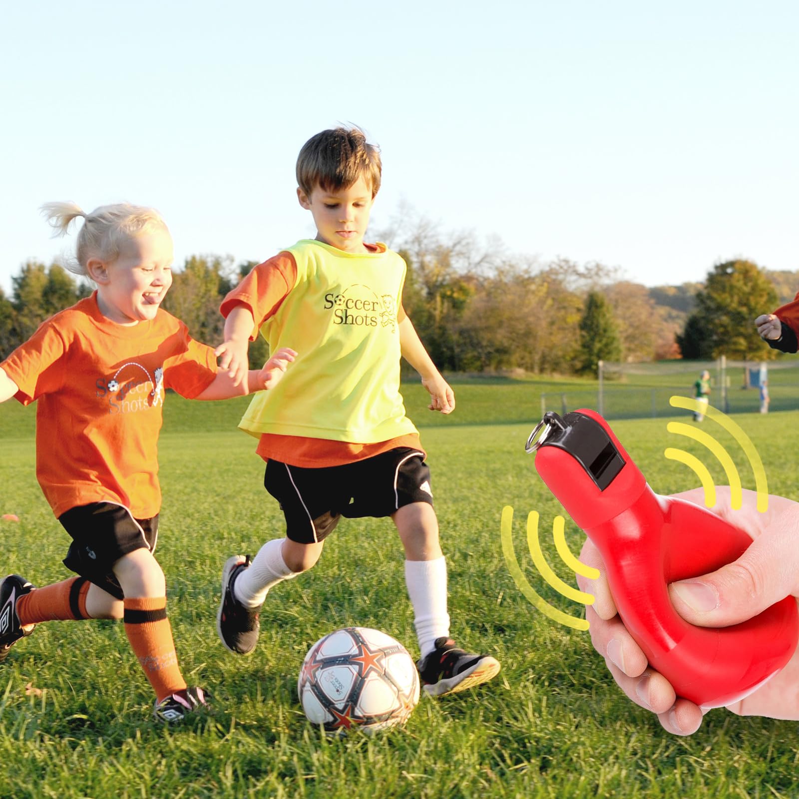 Fischietto a mano per lezioni di sport, 2 pezzi, fischietto per arbitri di emergenza, fischietto per arbitro, 2 fischietti sportivi in acciaio inox, per arbitri, insegnanti di sport, allenatori di