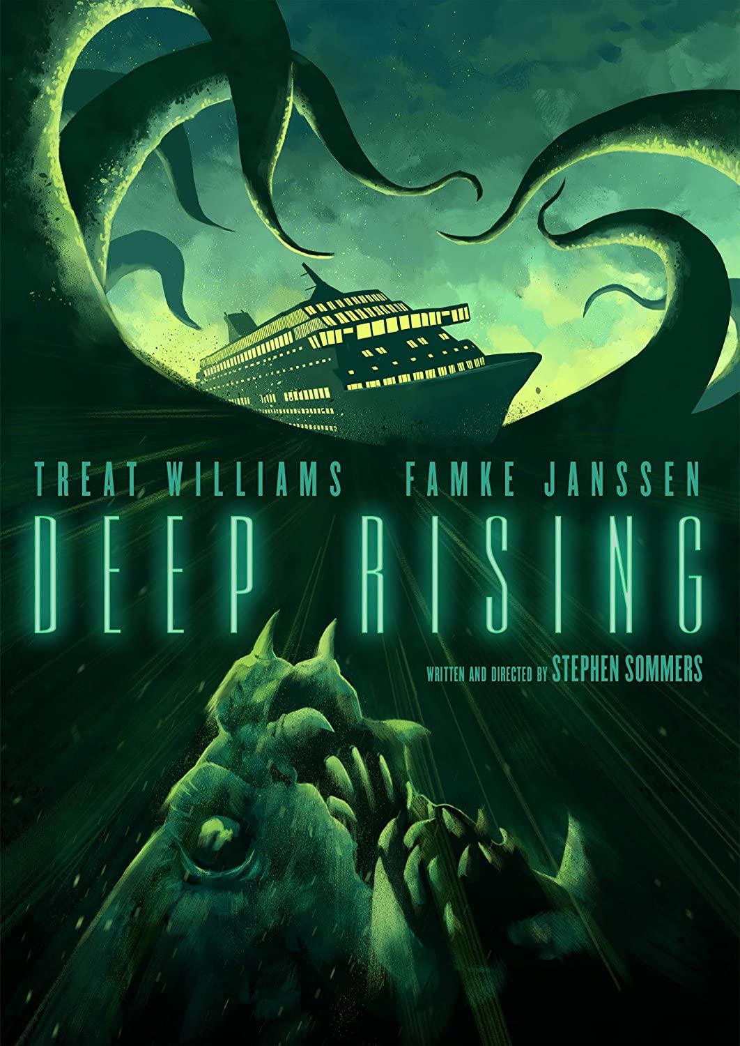 ザ・グリード DEEP RISING DVD Deep Rising : Treat Williams, Famke Janssen, Anthony Heald