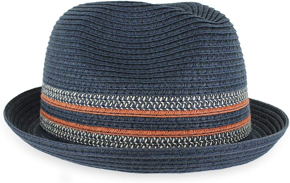 Belfry Men Women Summer Straw Dax BlkNavy LRG - Image 3