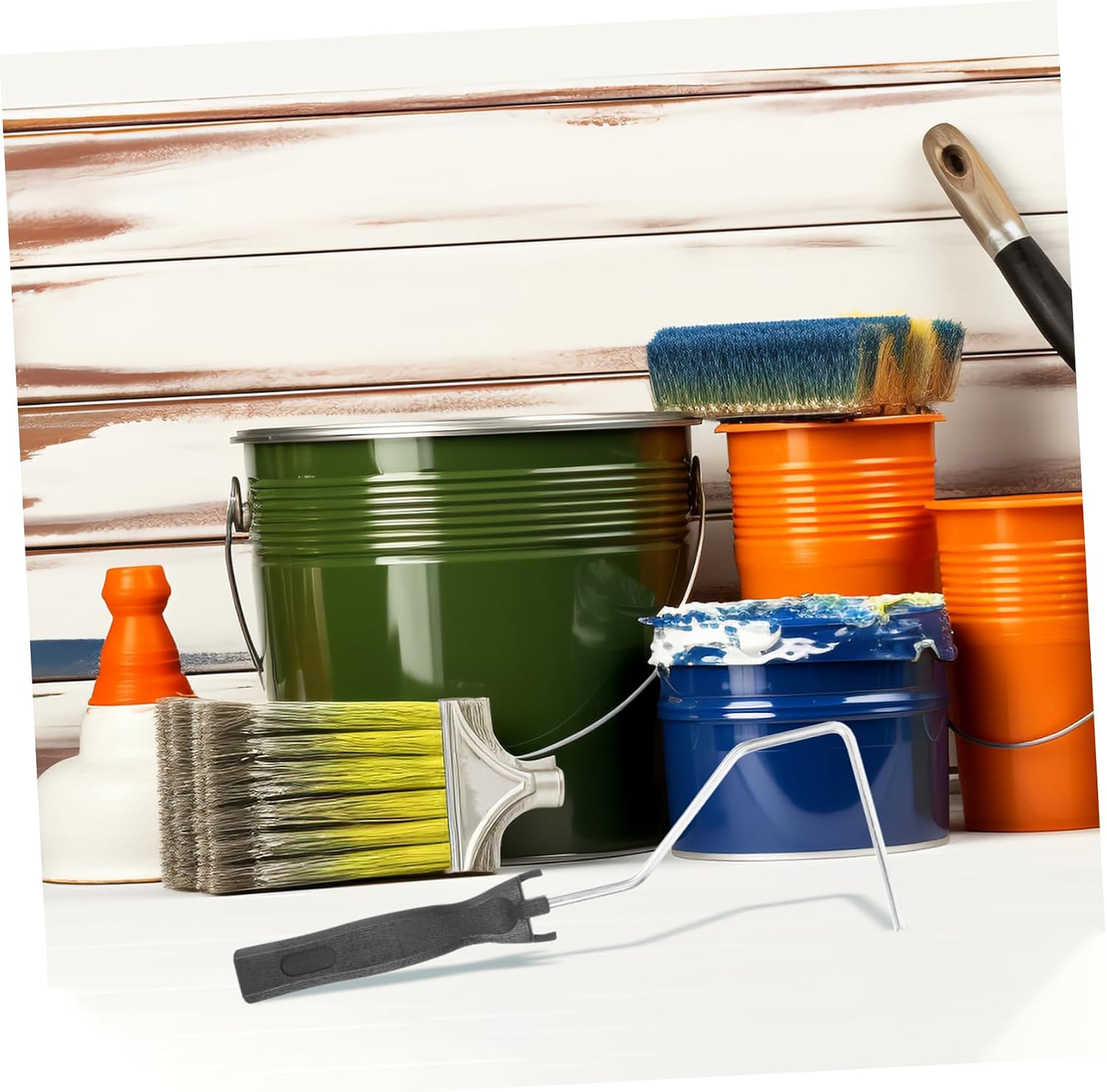Uonlytech Paint Roller Holder for Wall and Cabinet Decoration Lightweight and Paint Roller Frame Handle