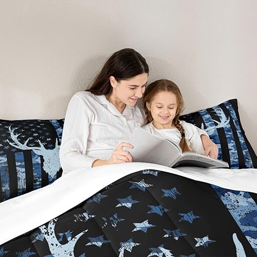 Miniatura 8 de Homewish Lindo juego de edredón de elefante para niños, tamaño individual, decoración de cabaña para niños y niñas, adultos, girasoles, plantas