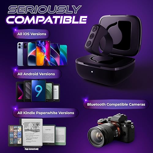 Miniatura 7 de TikTok - Anillo de desplazamiento para iPhone, anillo de giro de página Kindle, girador de páginas para iPad, iPhone, dispositivos Android y Kindle,