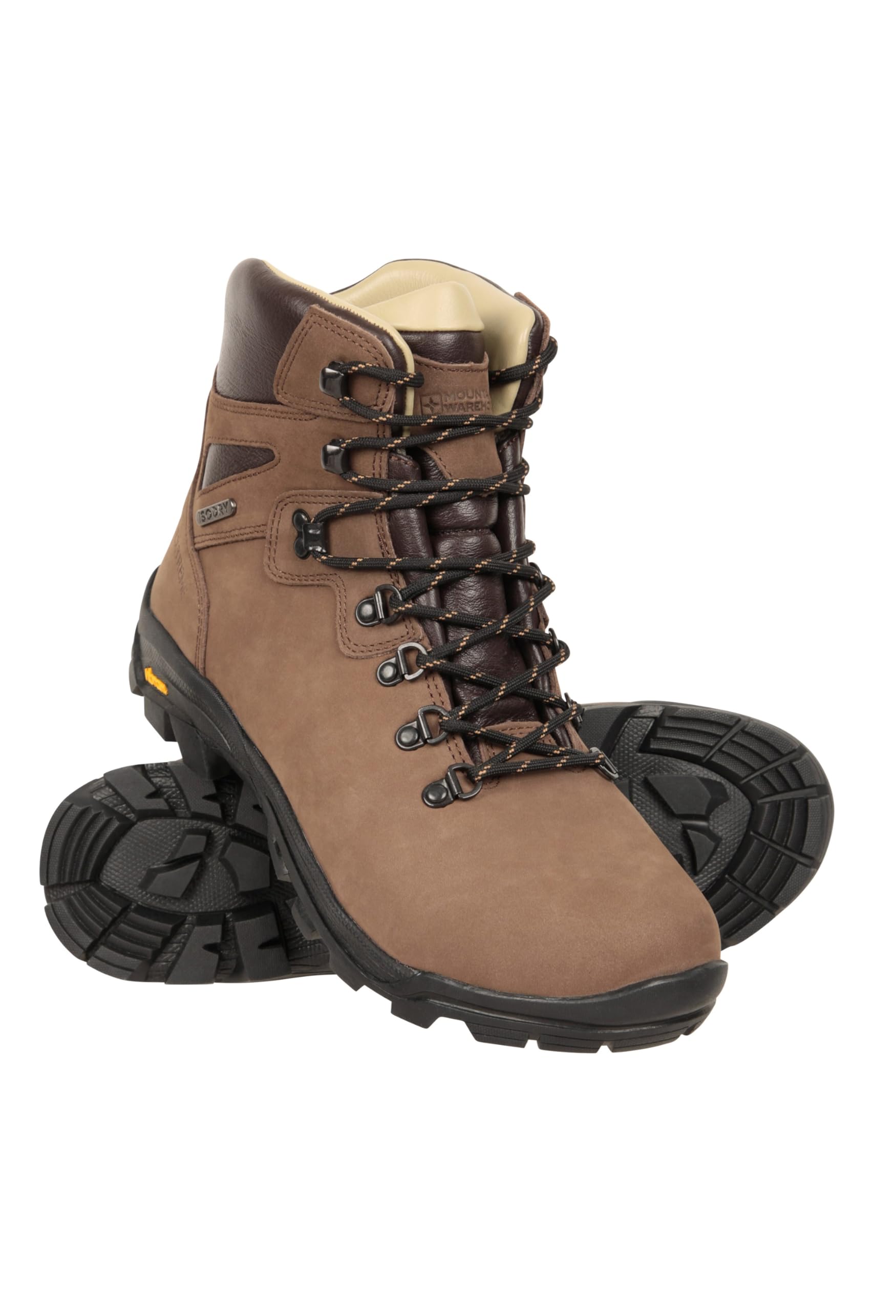 Mountain Warehouse Odyssey Extreme Waterproof Womens Boots - Langlebige Damen-Wanderschuhe, gepolstertes Fußbett Camping Footwear - Best for Travelling, Autumn Winter