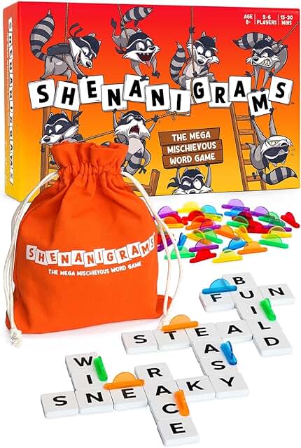 Shenanigrams – The Mega-Mischievous Word Game! A Super Fun & Fast Fami...