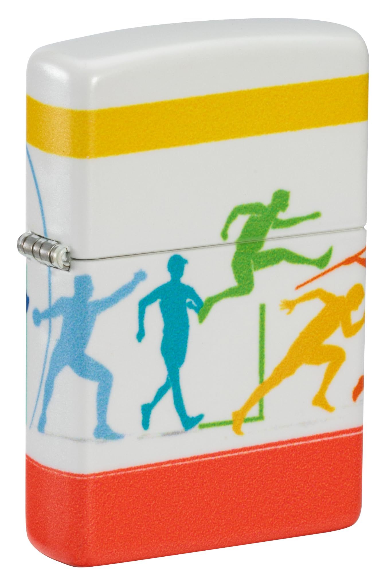 Zippo Windproof Lighter, Track and Field Sports Design – 540°, Colour Image – Refillable, Reusable, Windproof Design – Comes in Gift Box – Made in the USA — image 1