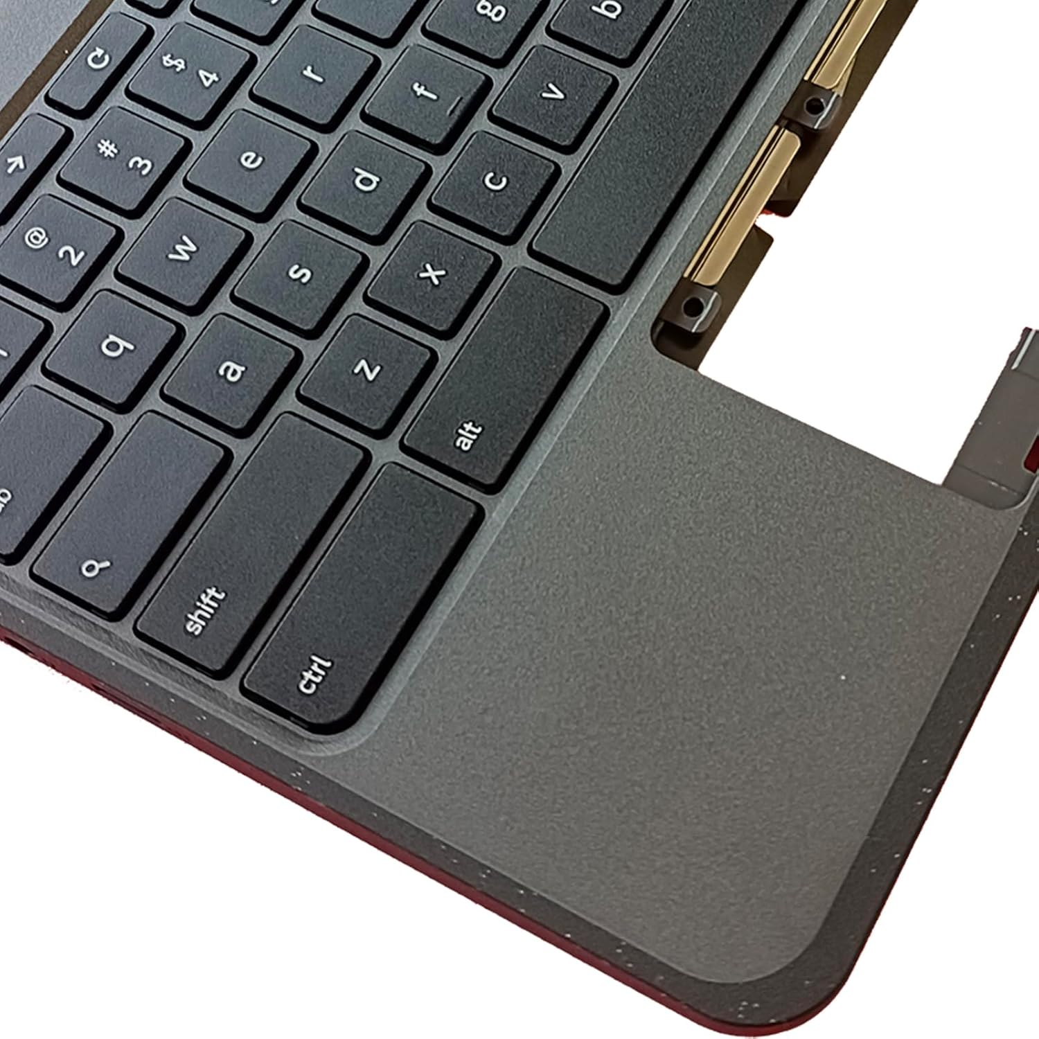 Replacement for Lenovo Chromebook 100E 3th 82J7 82J8 WiFi Laptop Upper Top Cover Case Palmrest Keyboard Assembly Part 5M11C94663 Black