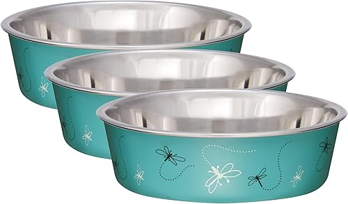 Vista 86 de Hermoso recipiente metálico Loving Pets, L, Cobre