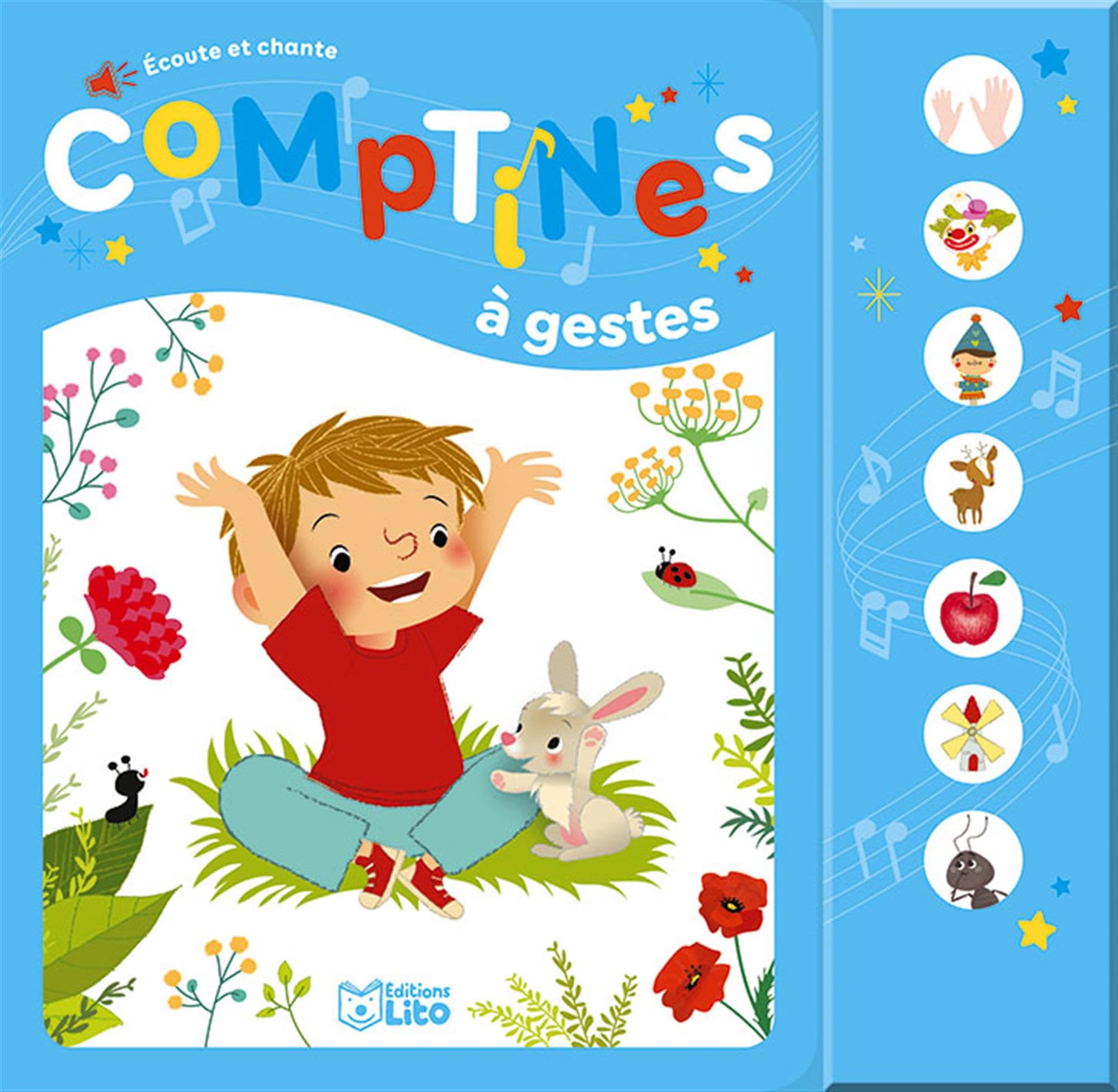 LIVRE COMPTINES A GESTES
