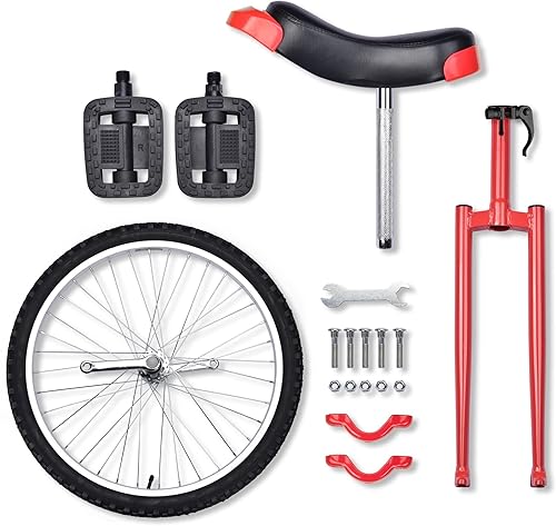 Miniatura 131 de AW Rueda de 16/18/20/24 pulgadas, asiento ajustable para exteriores, para adultos, niños, deportes al aire libre, ejercicio de fitness, para elegir