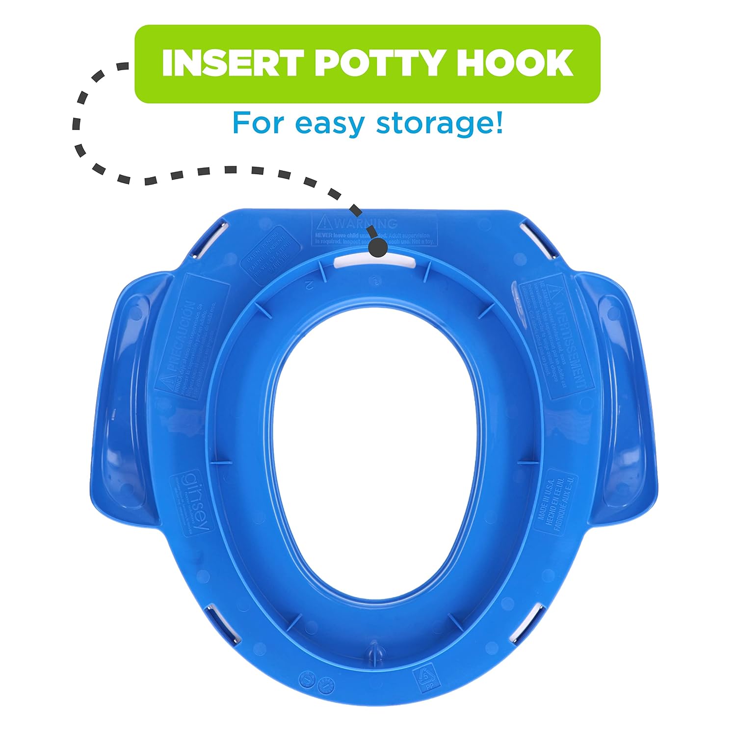 Disney Mickey Mouse "Happy Days" Soft Potty Seat and Potty Training Seat - Soft Cushion, Baby Potty Training, Safe, Easy to Clean
