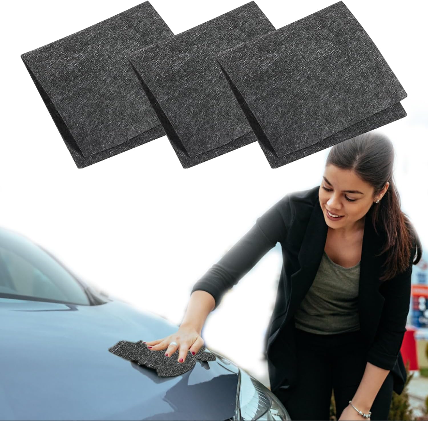Nano Sparkle Cloth for Car Scratches,Upgrade Nano Magic Car