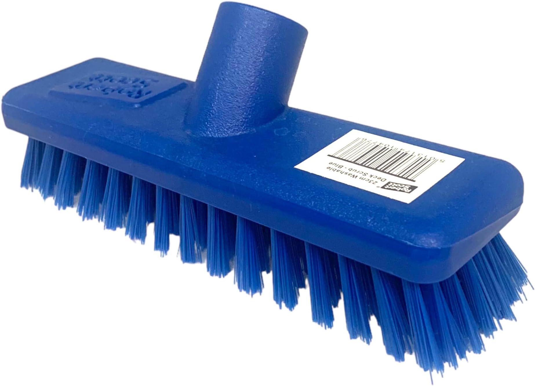 Newman and Cole 9" Floor Scrubbing Brush Head, Stiff Outdoor Hard