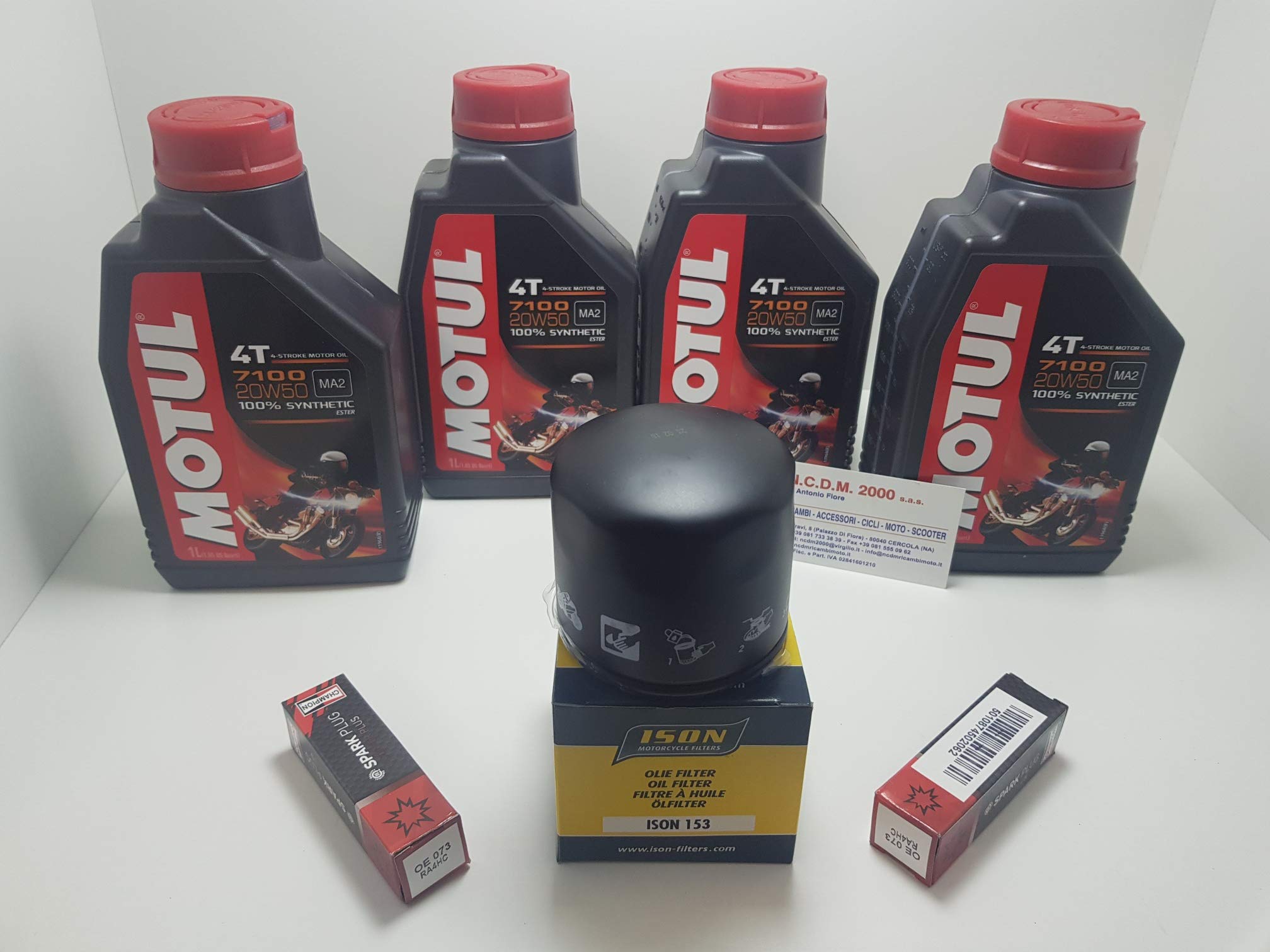 Kit Tagliando Completo Per Piaggio X Evo 250 (2007-2013) - Olio Motul 10W40 (2L) E Filtro Olio HIFLO HF183