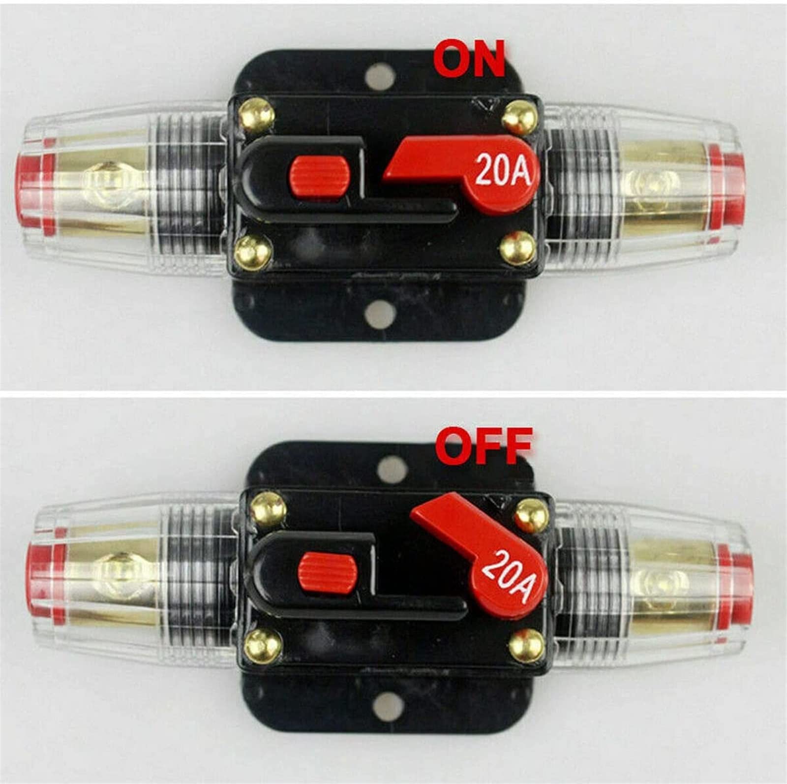 1 szt. DC ciężarówka samochodowa 12V-24V bezpiecznik stereo (100A)