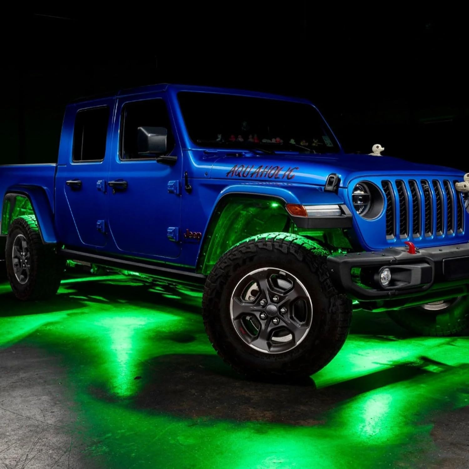 ORACLE Lighting 5895-339 Set of 4 ColorSHIFT LED RGB+W Underbody Wheel Well Rock Light Kit - Change Colors, Control Brightness, Access Strobing Patterns and Sync with Music