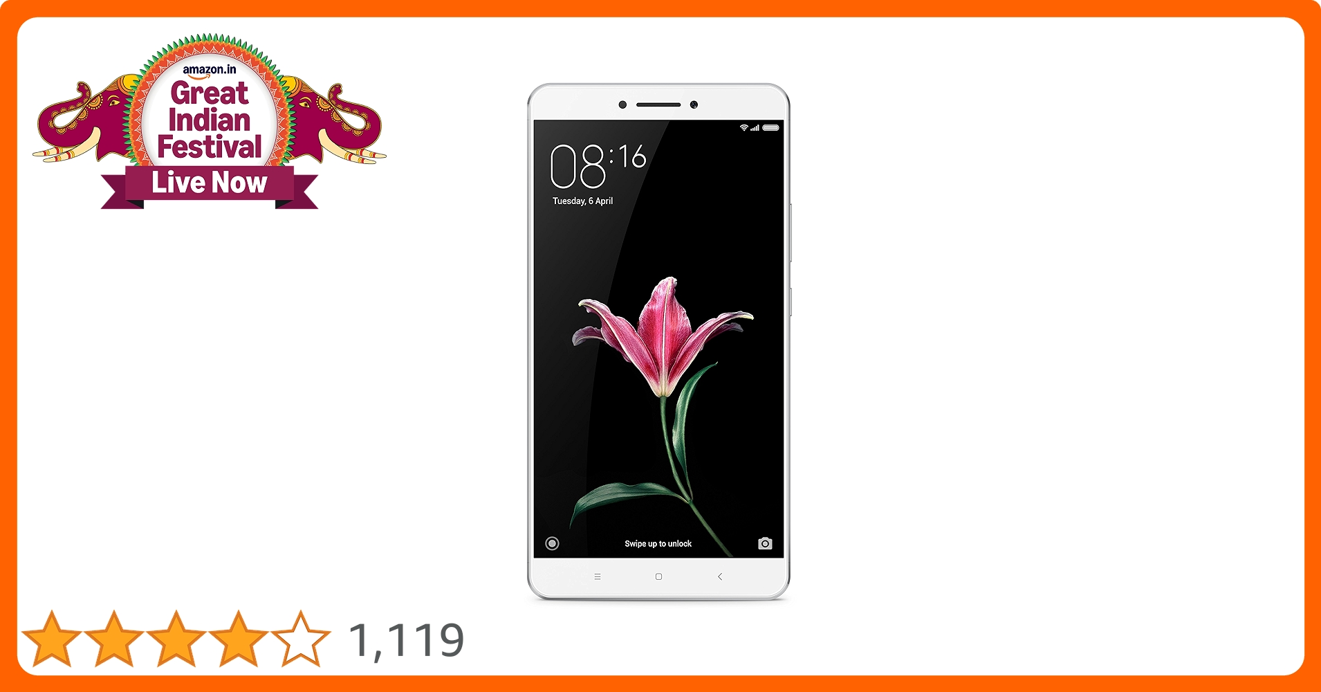 Xiaomi Mi Max (Dark Grey, 32GB) : Amazon.in