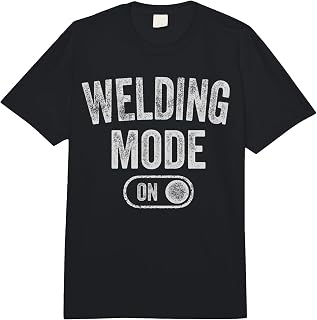 Weldng Mode On Funny Welder Gift Metal Master Metalworker Comfort Colors Adult Heavyweight T-Shirt