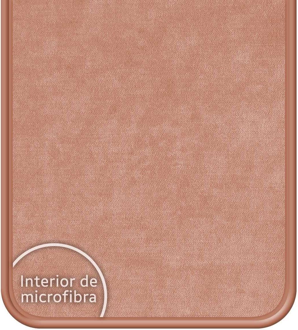 Tumundosmartphone Ultra Soft Liquid Silicone Case for Xiaomi Redmi A2 Pink