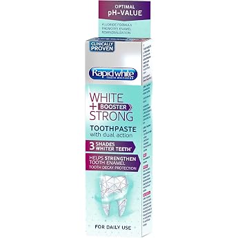 Rapid White White + Strong Booster Toothpaste 75 ml
