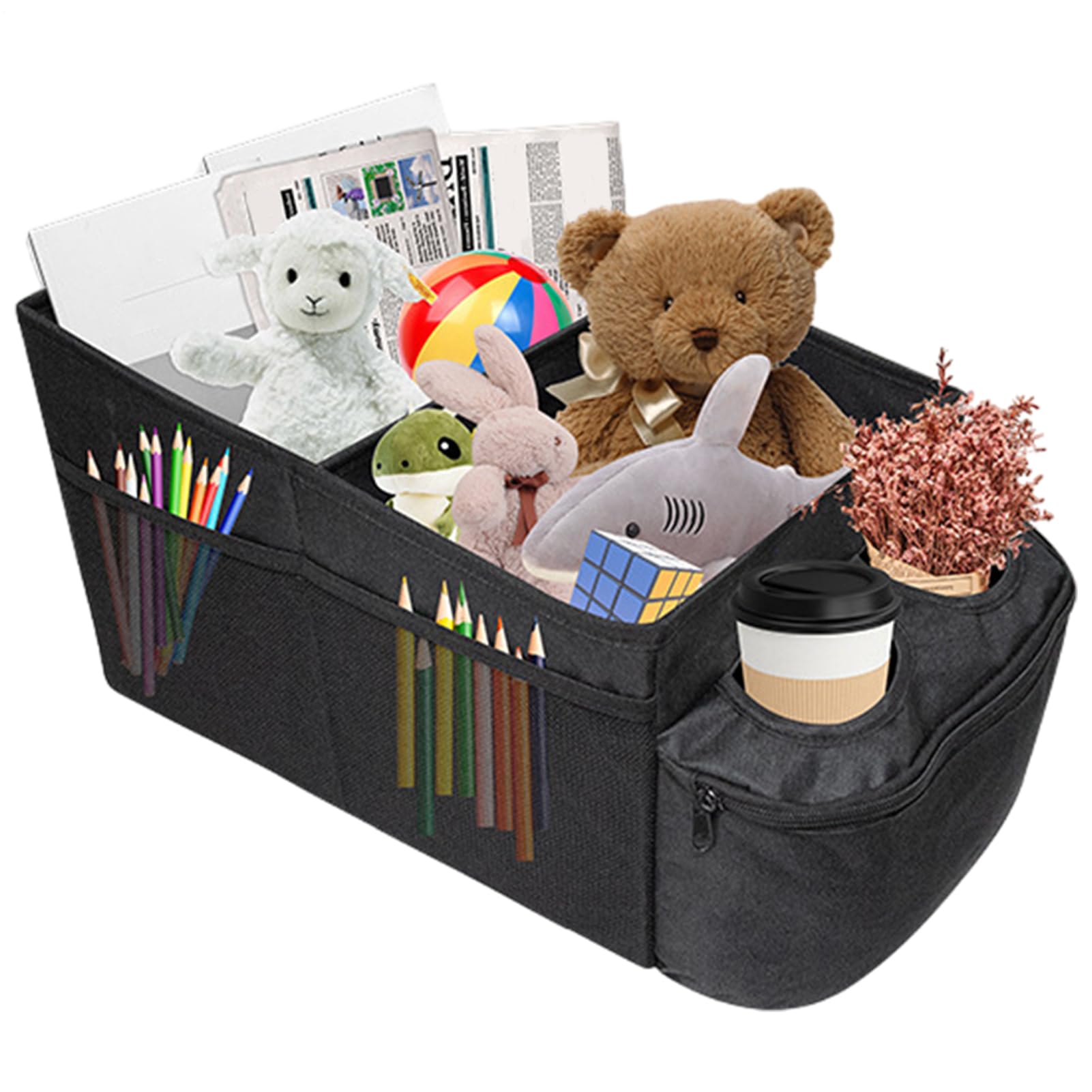 Organisateurs de coffre SUV imperméables avec rangement pliable pour trajets quotidiens