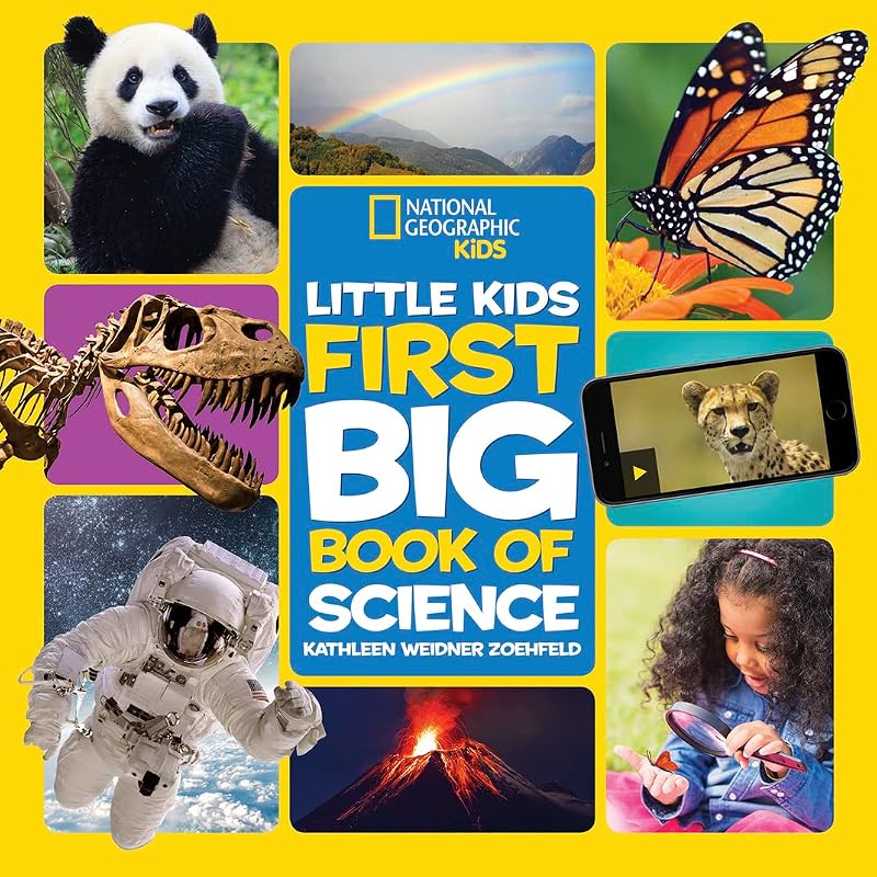 El primer gran libro científico de National Geographic para niños pequeños