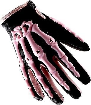 1Storm Youth Kids Motocross Gloves Motorcycle BMX MX ATV Dirt Bike Bicycle Cycling Gloves Skeleton