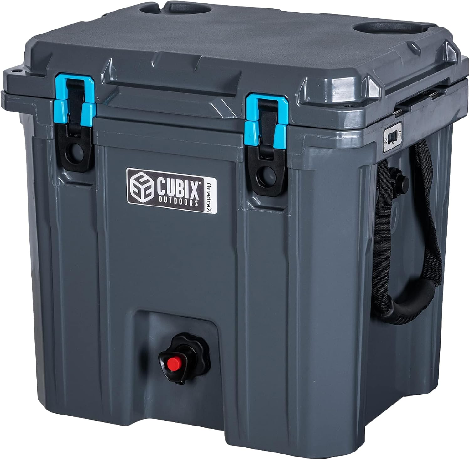 QuadraX 20QT 2-in-1 Beverage Hard Dispenser & Cooler, Portable for Parties, Camping, Beach | Use as Water Jug or Sports Drink Cooler | Cold Retention 5 Days