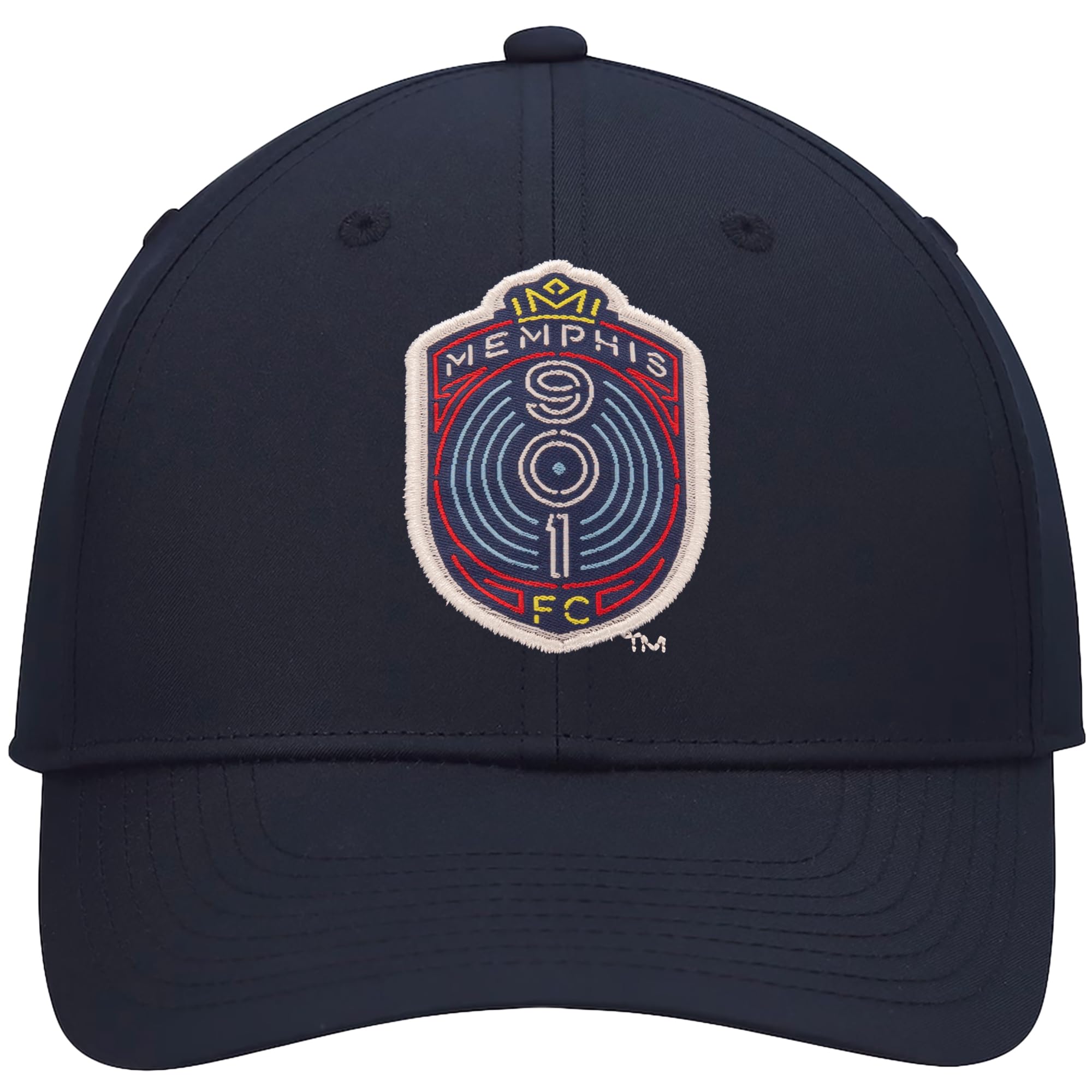 Icon SportsOfficial Licensed USL Soccer Cap | Club Logo Pre-Curve Adjustable Unisex Adult Team Caps | Memphis 901 FC