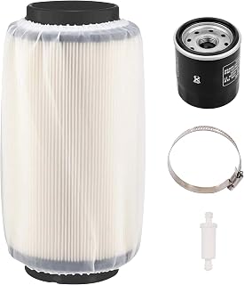 7080595 Air Filter 5811633 Air Preclean Sleeve 2530009 Fuel Filter 2520799 Oil Filter with Clamp for Polaris Scrambler Magnum 325 500 Sportsman 335 400 500 550 570 700 850