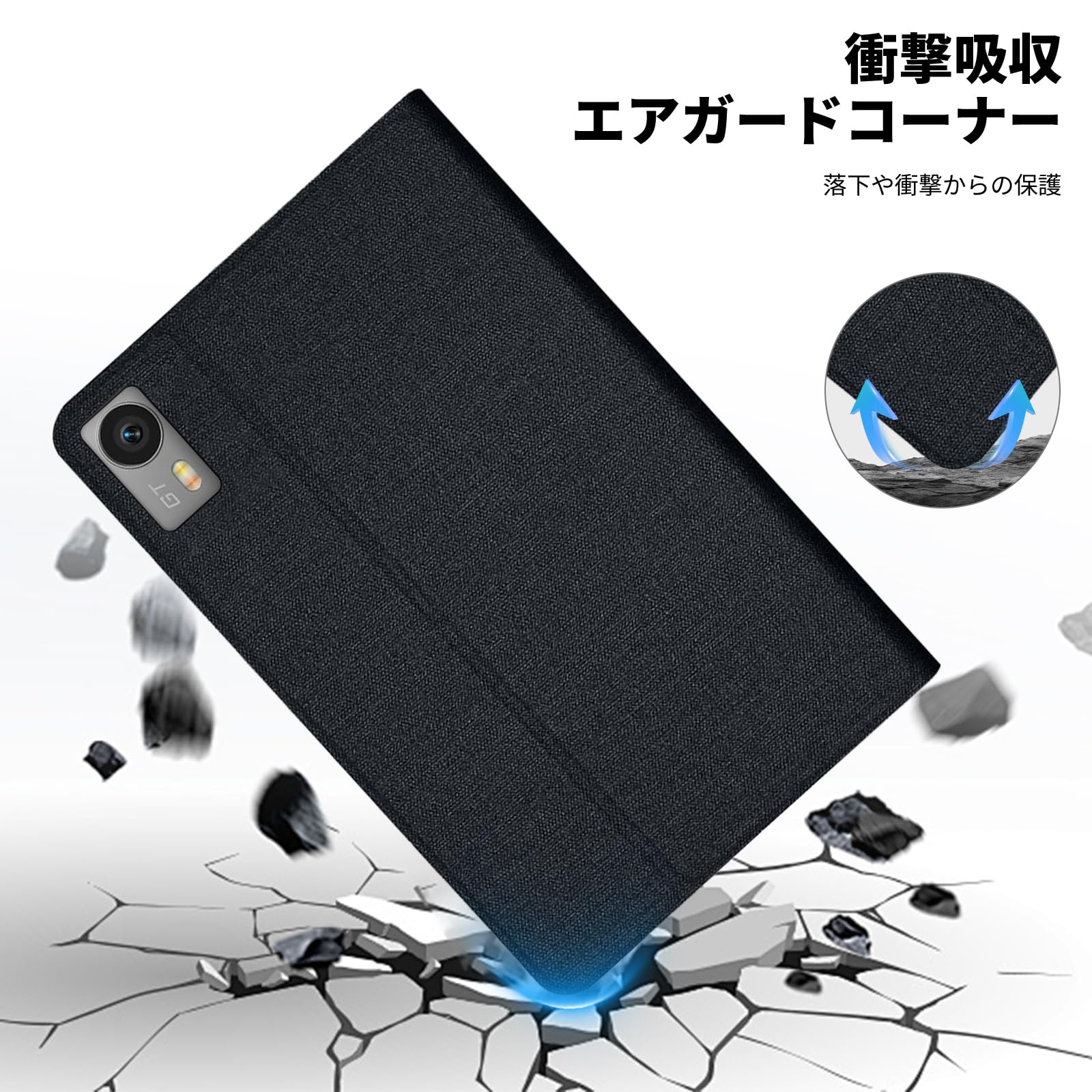 Amazon.co.jp: For Headwolf Titan 1 ケース カバー スタンド機能付き