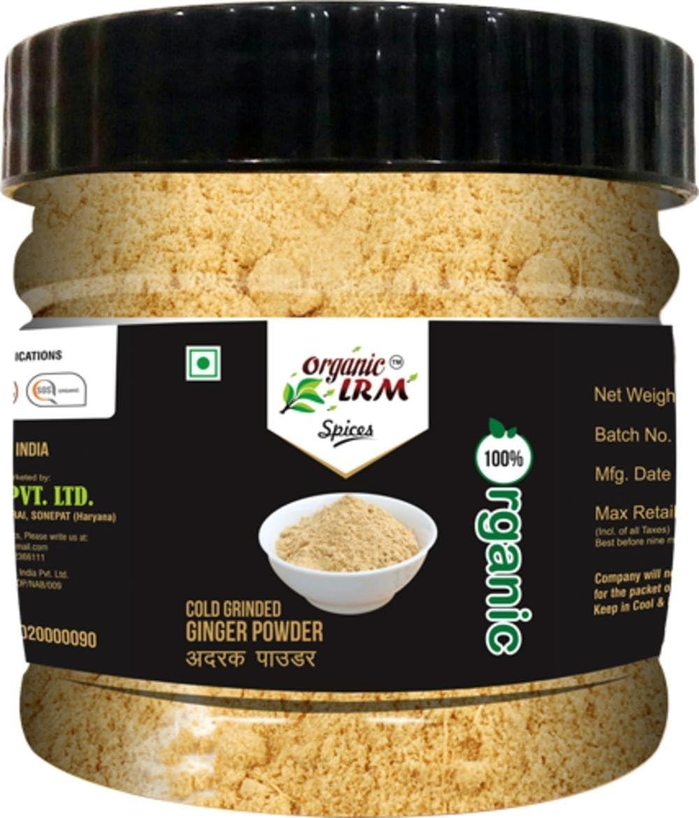 organic Lrm Pure Organic Ginger Powder, 100g