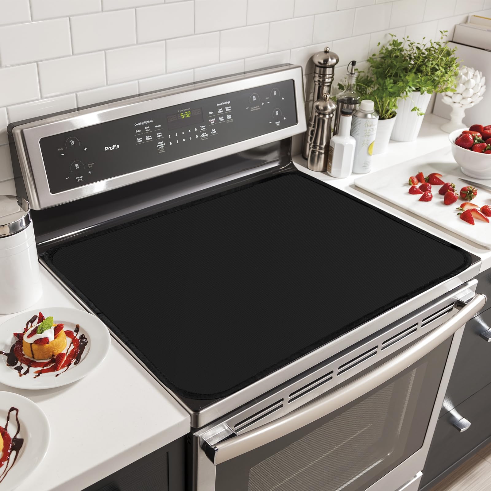 Tappetino Silicone Piano Induzione 52x78cm - Antiscivolo E Resistente Al Calore - Foto 9