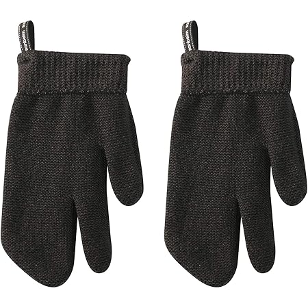 Amazon Co Jp サンベルム Sanbelm ビストロ先生 和歌山生まれの 手袋 たわし 2個組 ブラック 約12 1 5 21cm 日本製 L ホーム キッチン
