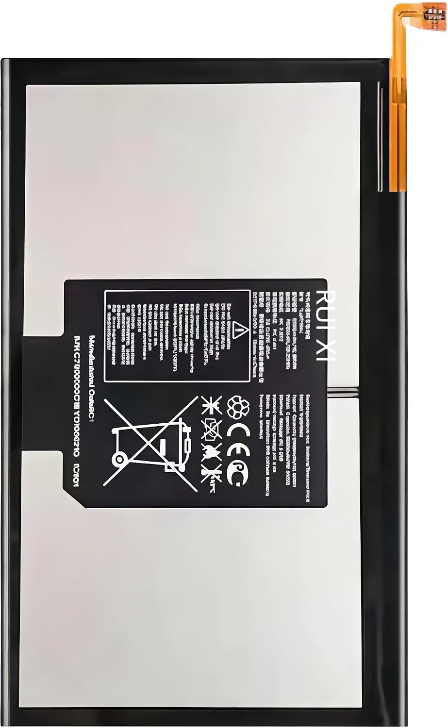 Battery compatible For Alcatel 8000mAh 3.85V TLP078A1 Tablet Battery