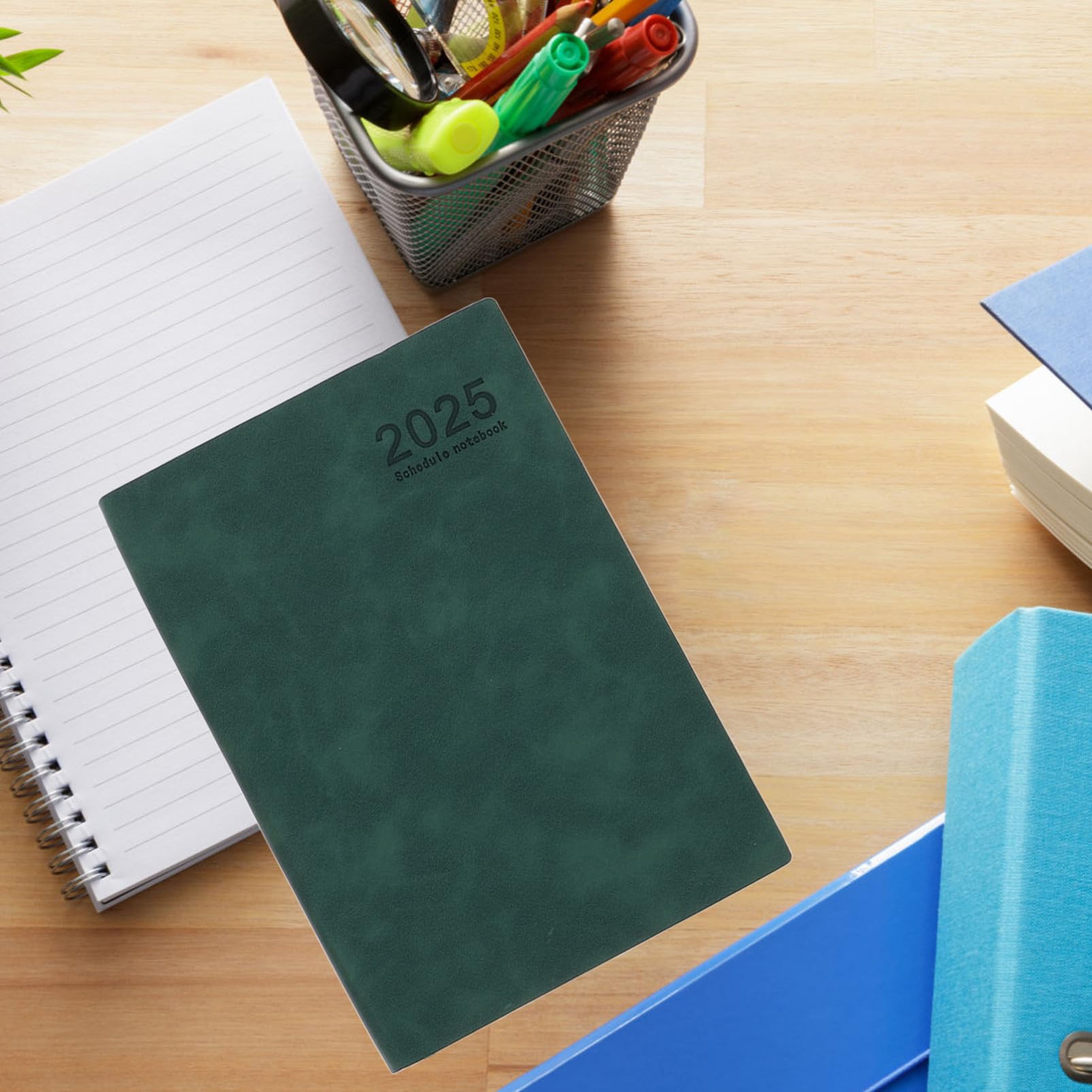 3piezas Agenda Mensual Con Planificador Diario Tapa De Notas Para Estudiantes y Profesionales Productividad