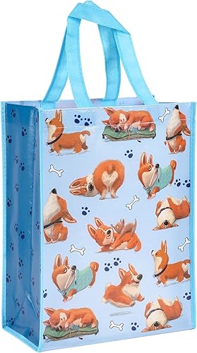 Miniatura 12 de Loveinside Bolsas de regalo medianas recicladas con asas, bolsa de regalo reutilizable para fiestas de cumpleaños para niños, bolsa de compras -