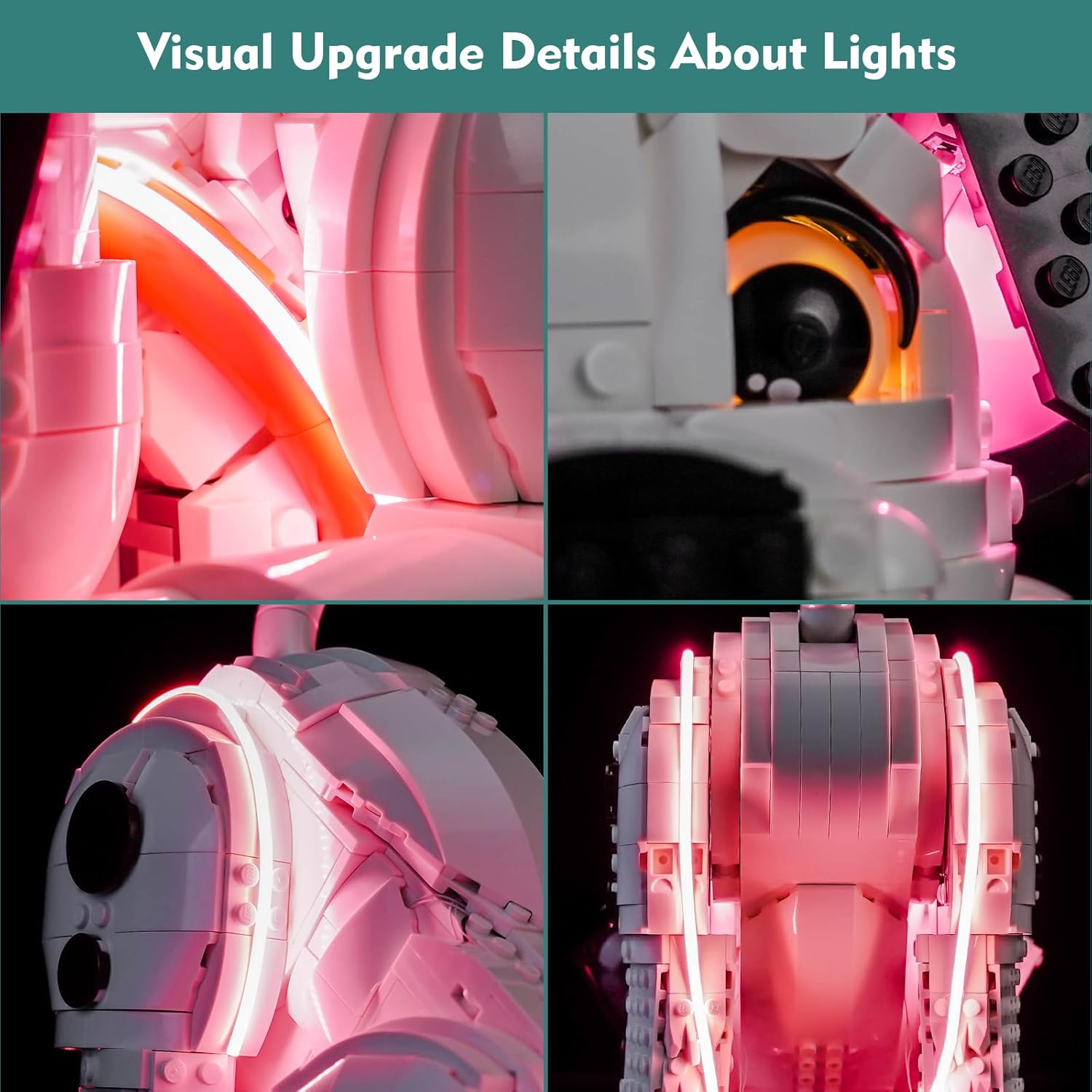 Light kit Compatible with Lego 43269 101 Dalmatians Puppy - No Model Only Light, LED Lighting Accessories Compatible with Lego 43269