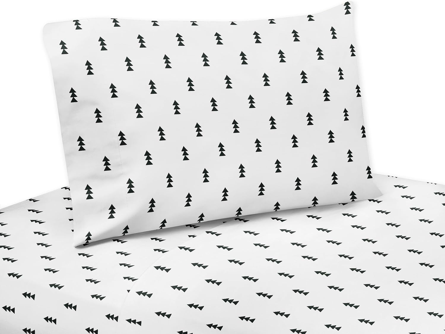 Sweet Jojo Designs Bear Mountain Watercolor Boy Toddler Kid Childrens Bedding Set 5 Pieces Comforter, Sham and Sheets