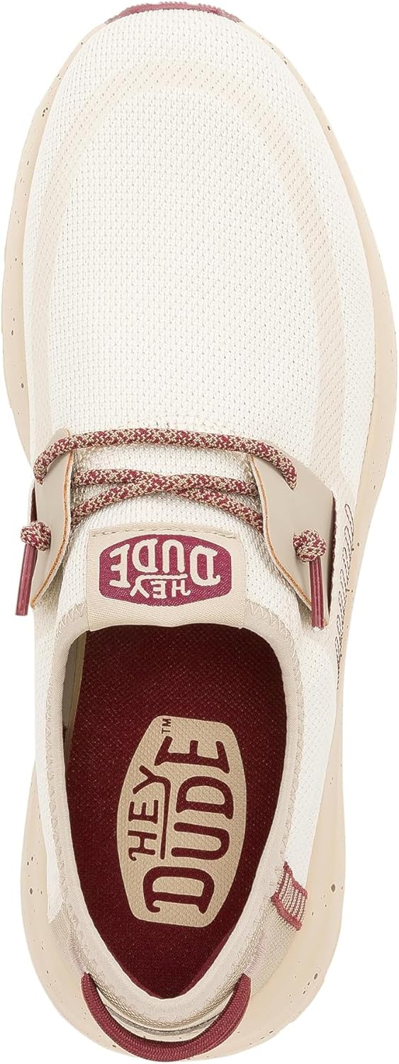 HEYDUDE Womens Sirocco M Hype Taupe/Mahogany - Image 2