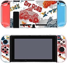 Road Truck Switch Screen Protector Cover Full Accessories Switch Game Case Protection Skin for Switch Console and Joy-Cons