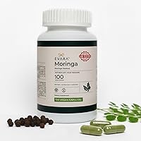 Vista 8 de EVARA Moringa en polvo orgánico (12 onzas/11.99 oz) Polvo de hoja de moringa 100% puro y orgánico con nutrientes vitales Para una fuerte