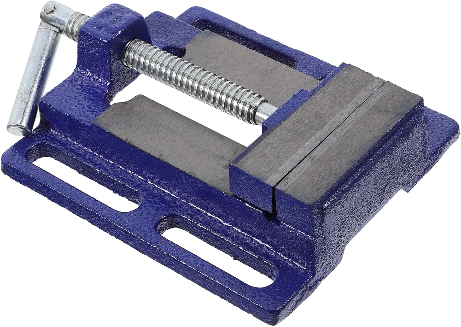 Working Table Vise for Woodworking and Metalworking Parallel Jaw Clamp Construction for Drill Press and Milling Machine Applications