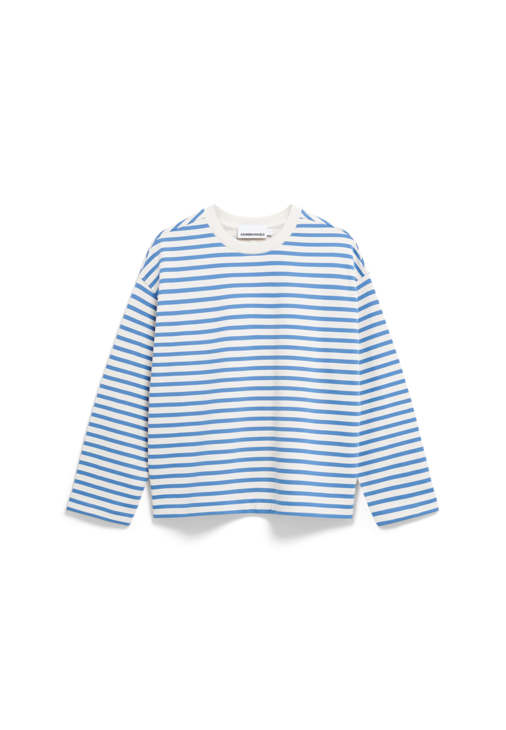 ARMEDANGELS Damen Sweatshirt aus Bio-Baumwolle FRANKAA MAARLEN Stripe Oversized Fit