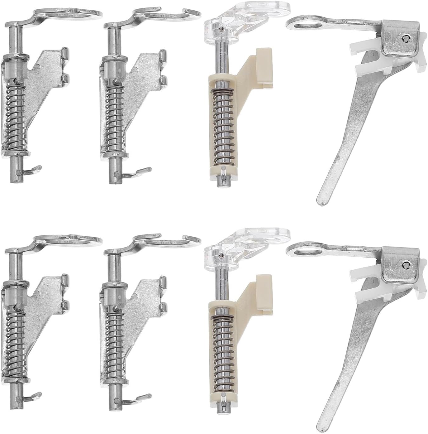 TEHAUX 8pcs Sewing Machines Presser Foot, Sewing Embroidery Accessories